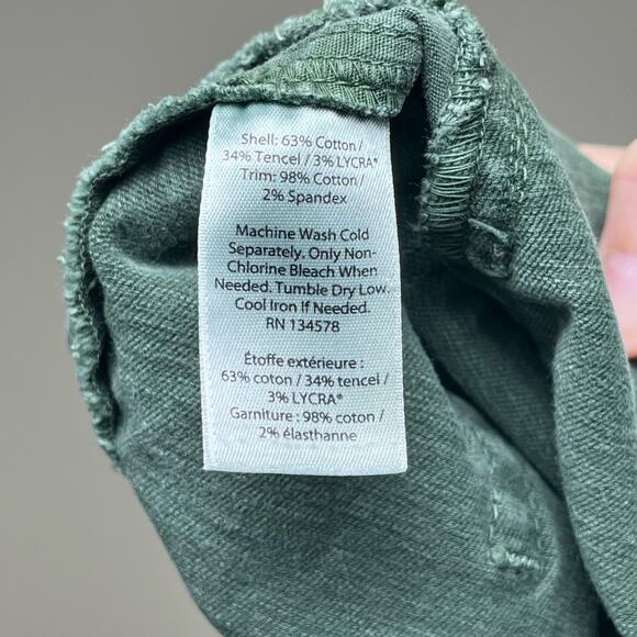 Vineyard Vines Olive Green Utility Skirt Size 16 - Picture 6 of 7